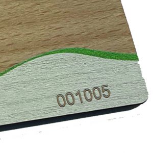 Holzkarten Personalisierung